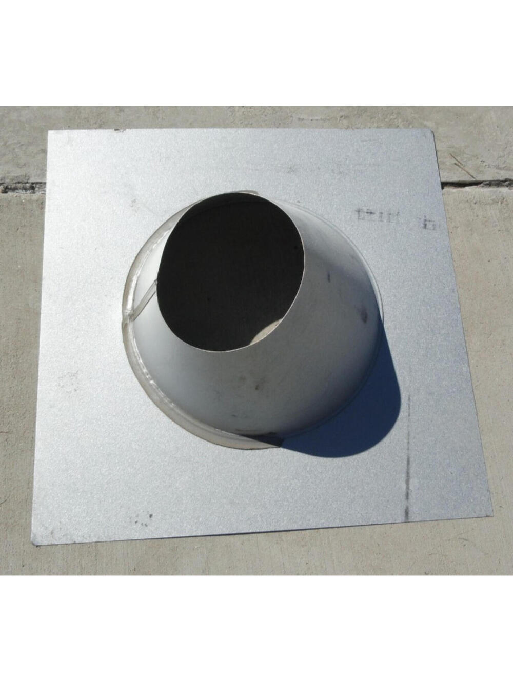 NEW HIGH TEMPERTURE SECTION ROOF FLASHING GALVANIZED STEEL 14.5" & 8"